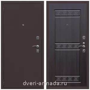 Взломостойкие входные двери, Дверь входная Армада Комфорт Антик медь / МДФ 10 мм ФЛ-242 Эковенге