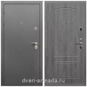Взломостойкие входные двери, Дверь входная Армада Оптима Антик серебро / МДФ 6 мм ФЛ-138 Дуб Филадельфия графит