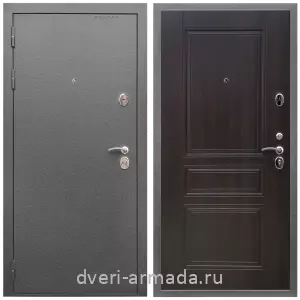 Взломостойкие входные двери, Дверь входная Армада Оптима Антик серебро / МДФ 6 мм ФЛ-243 Эковенге