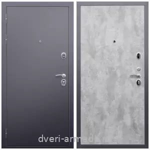 Для загородного дома, Дверь входная металлическая взломостойкая Армада Люкс Антик серебро / МДФ 6 мм ПЭ Цемент светлый