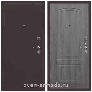 Входные двери Роял Вуд, Дверь входная Армада Комфорт Антик медь / МДФ 6 мм ФЛ-138 Дуб Филадельфия графит
