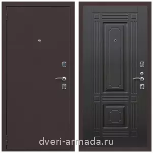 Двери со склада, Дверь входная Армада Комфорт Антик медь / МДФ 6 мм ФЛ-2 Венге
