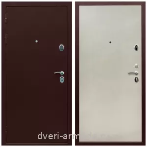 Входные двери Экстра, Дверь входная утепленная Армада Люкс Антик медь / МДФ 6 мм ПЭ Венге светлый