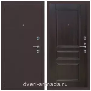 Входные двери Роял Вуд, Дверь входная Армада Комфорт Антик медь / МДФ 6 мм ФЛ-243 Эковенге